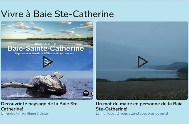 Image des vidéos de Baie Ste-Catherine