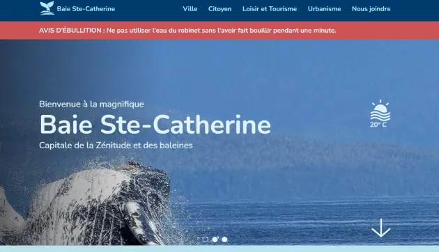 Image du projet du site de Baie Ste-Catherine